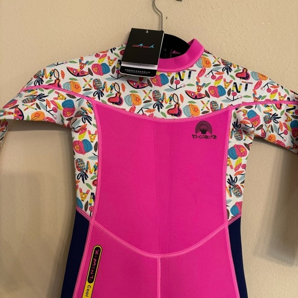 Dive & Sail Manta Surfing Wetsuit Kids Youth XL Pink  NWT - Picture 3 of 15